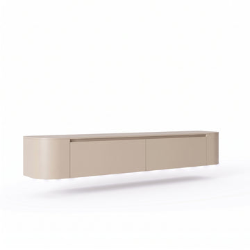Japandi TV-Meubel Curve 180 cm Beige | ELEVANTI